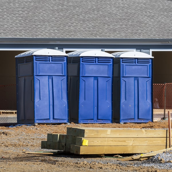 is there a specific order in which to place multiple portable toilets in Fulton MS